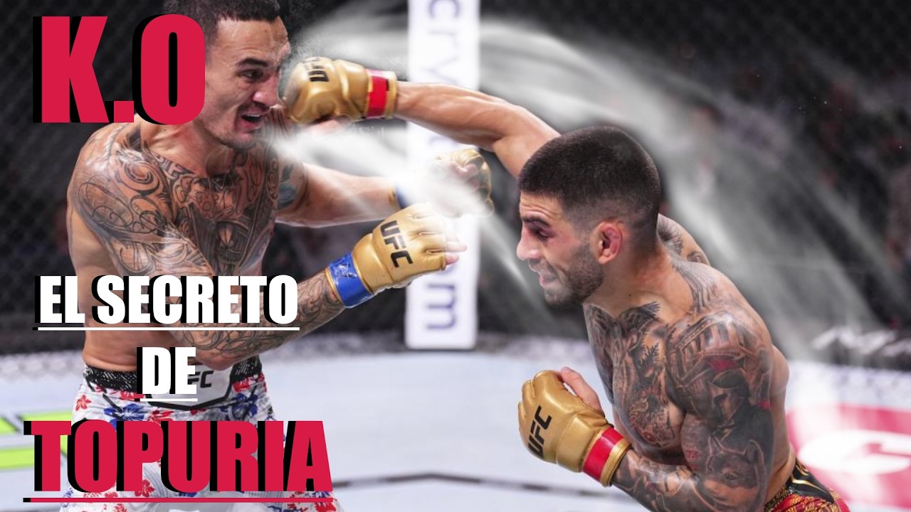 ¿Cómo TOPURIA rompió el mentón de acero de HOLLOWAY? | Análisis