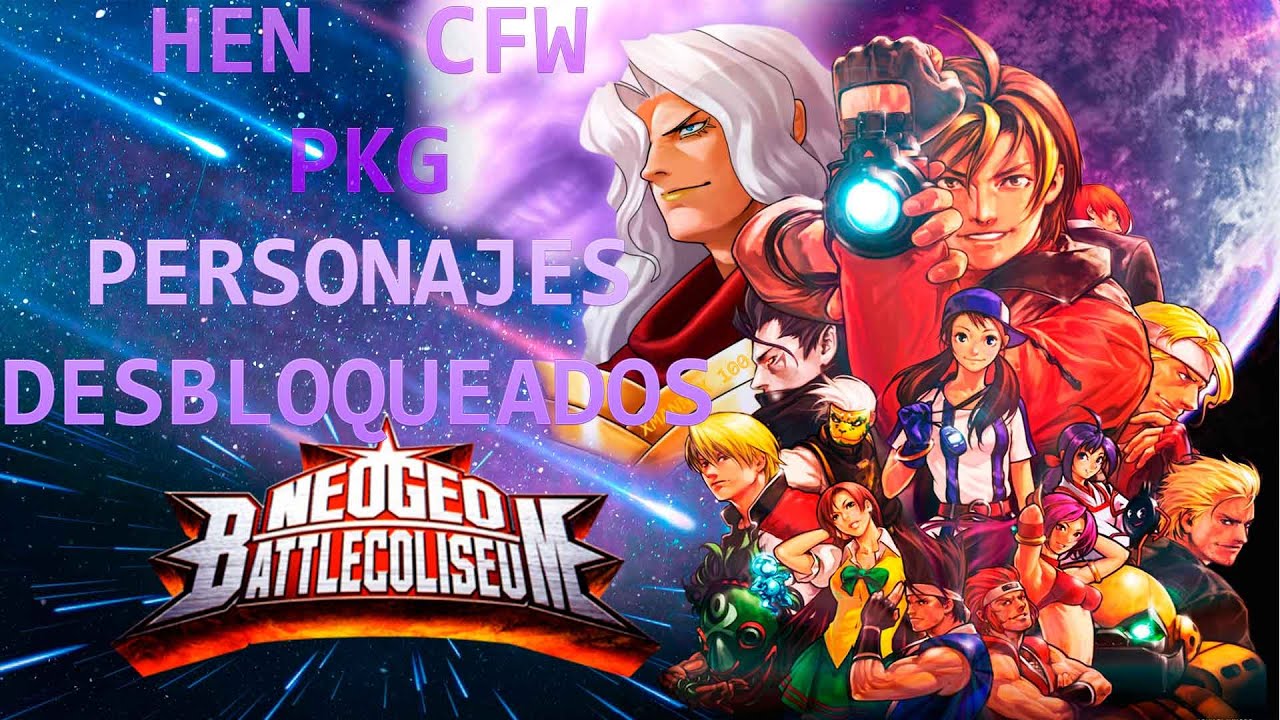 Neo Geo Battle Coliseum Goodman Desbloqueado