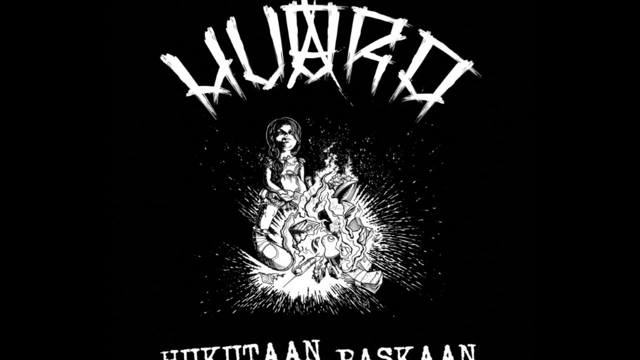 Huora - Kotibileet (Hukutaan Paskaan LP)