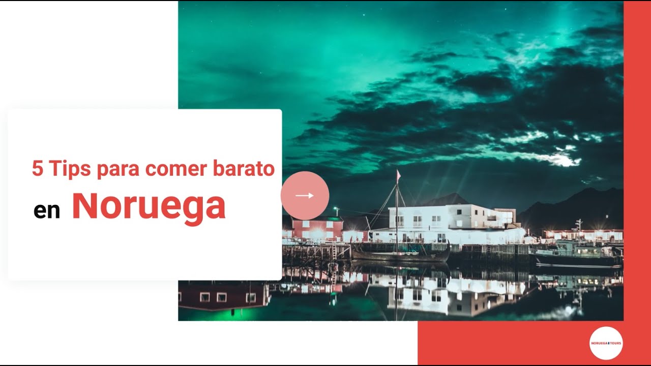 🇳🇴 5 Tips para Comer barato en Noruega