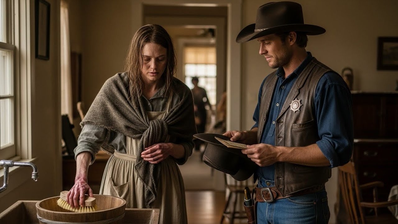 Her Hands Were Raw From Scrubbing Floors All Day, The Cowboy Hired Her As His Equal Partner