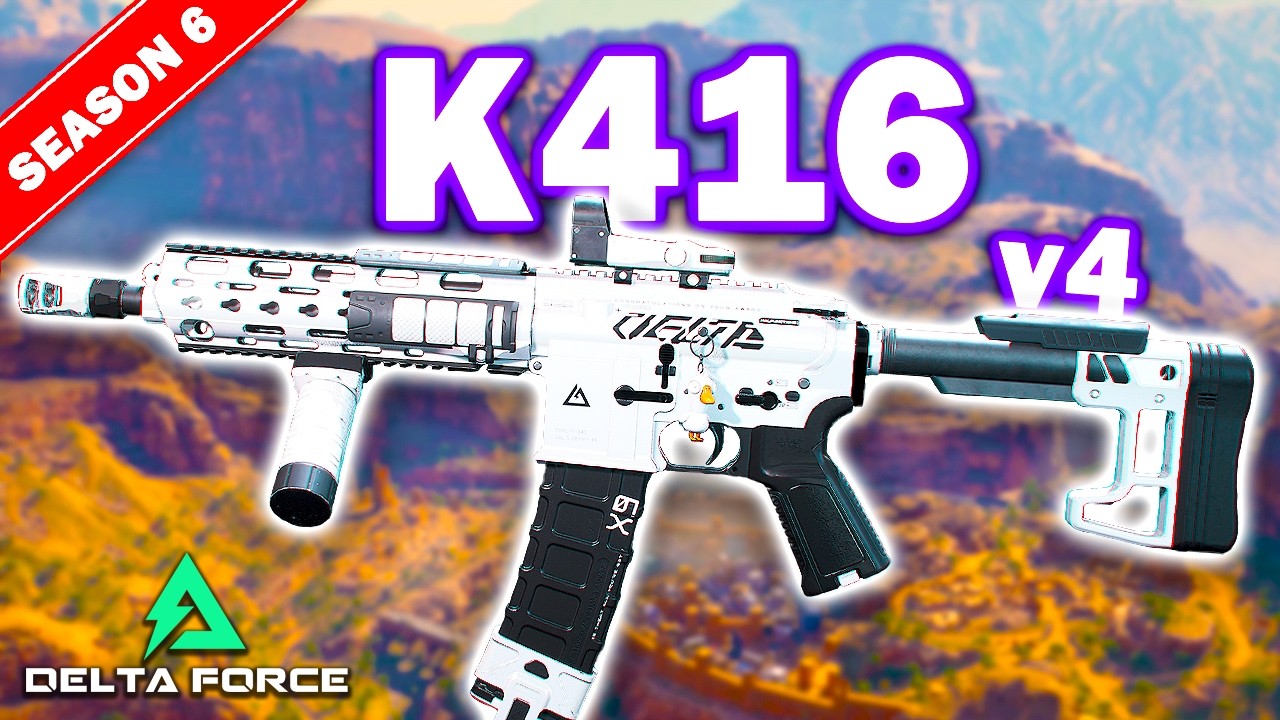 Delta Force: пересмотр лучшей комплектации K416 (новые насадки!)