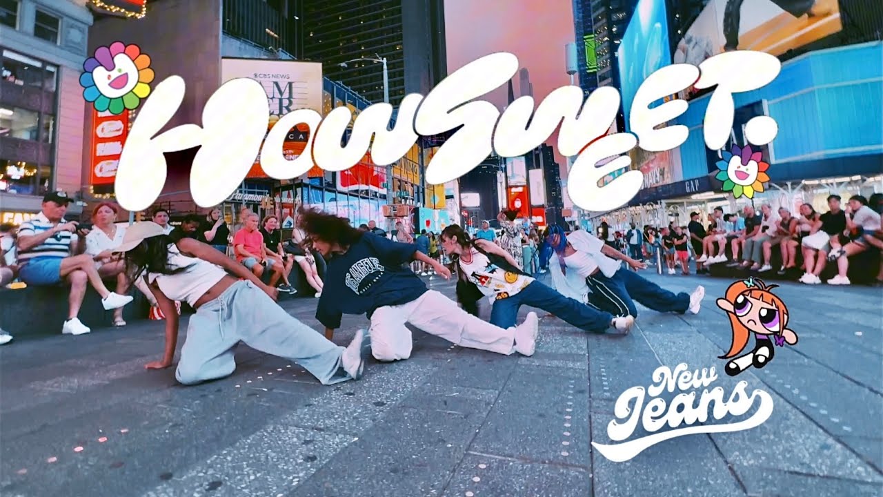 [K-POP IN TIMES SQUARE] NewJeans (뉴진스) - 'How Sweet' Dance Cover | ONE TAKE. 🌅