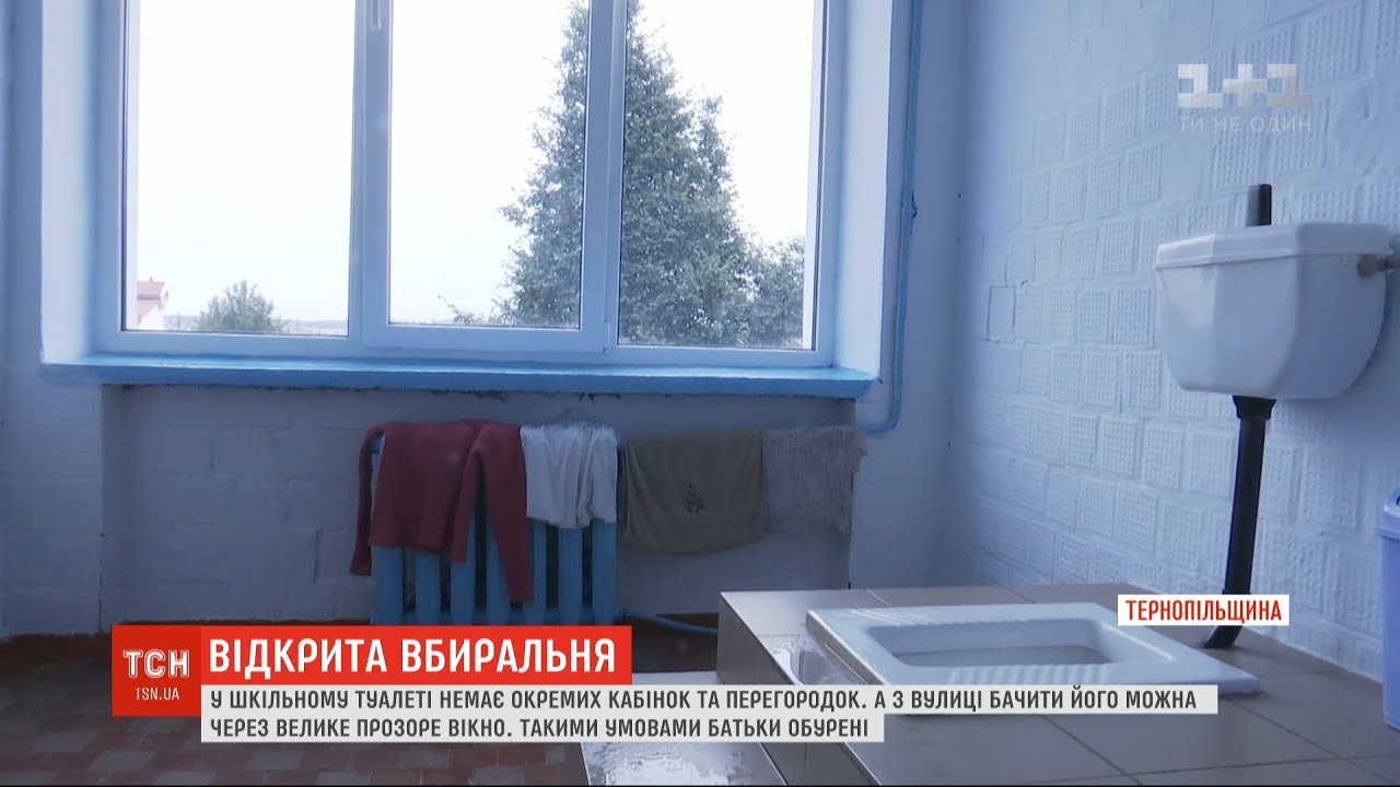 Батьки обурені станом убиралень у школі на Тернопільщині: директор недоліки заперечує