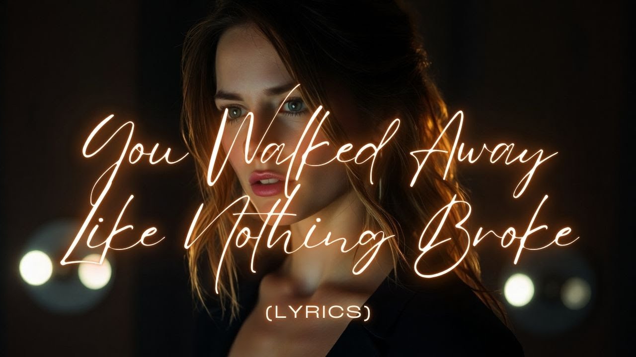 You Walked Away Like Nothing Broke | Powerful Emotional Pop-Rock Breakup Song