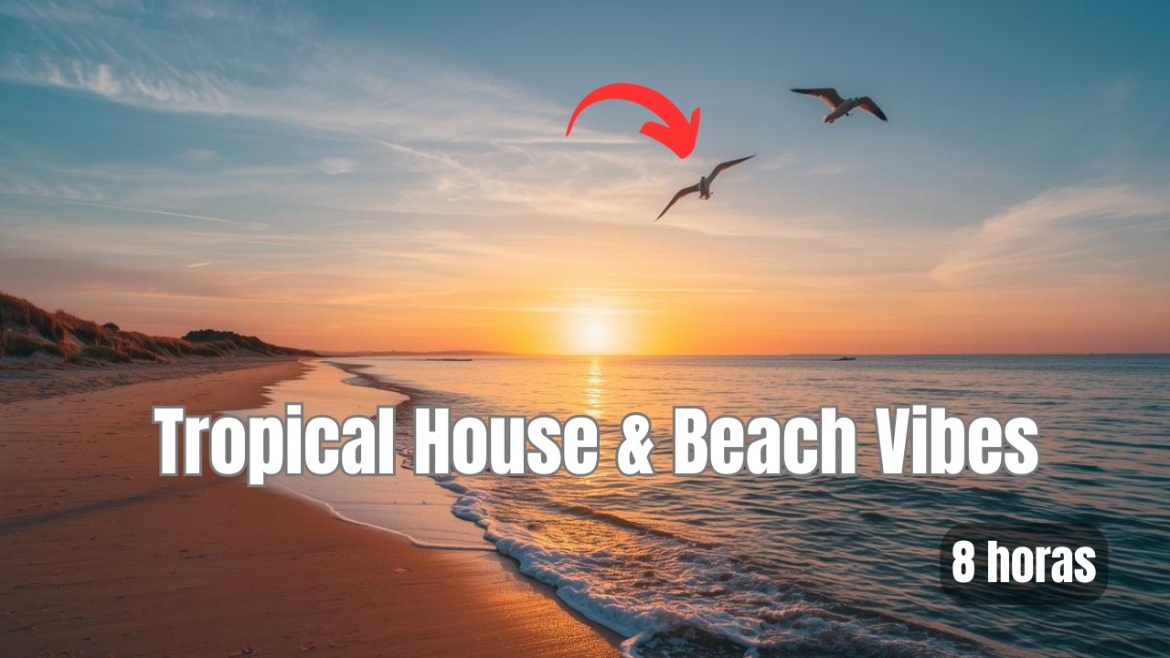 🏝️Tropical House & Beach Vibes | Vibes Chill de Verano + Sonidos Relajantes 🏝️