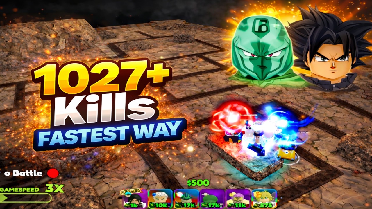 FASTEST Farm Kills In All Star Tower Defense