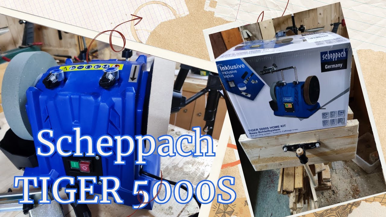 Unboxing Nassschleifer TIGER 5000S