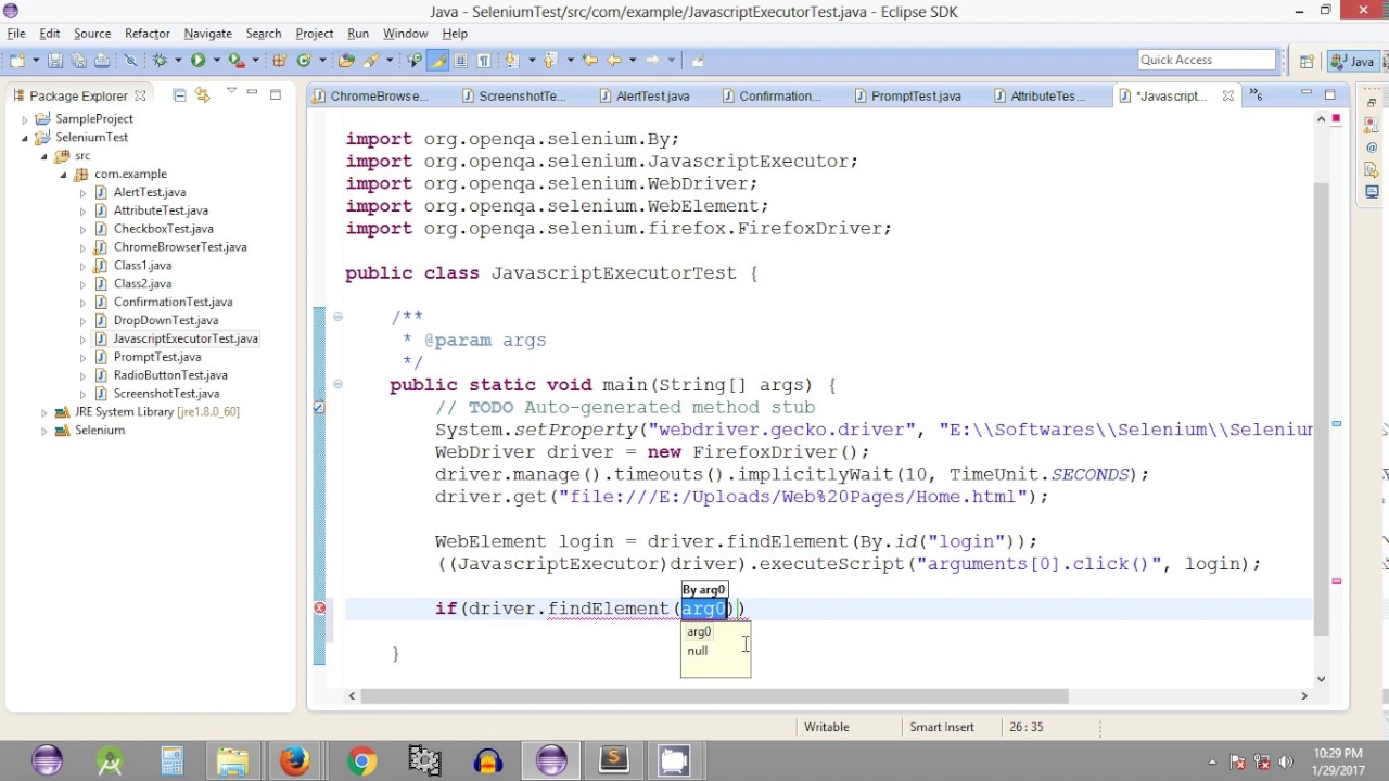 Selenium Tutorial #37 - Selenium WebDriver - Using isEnabled method