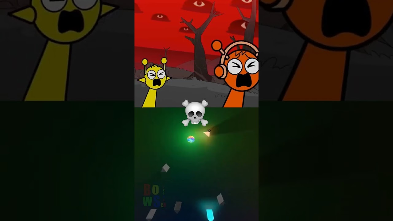 Incredibox Sprunki Black Created PLANTS VS ZOMBIES Army Bouncing marble