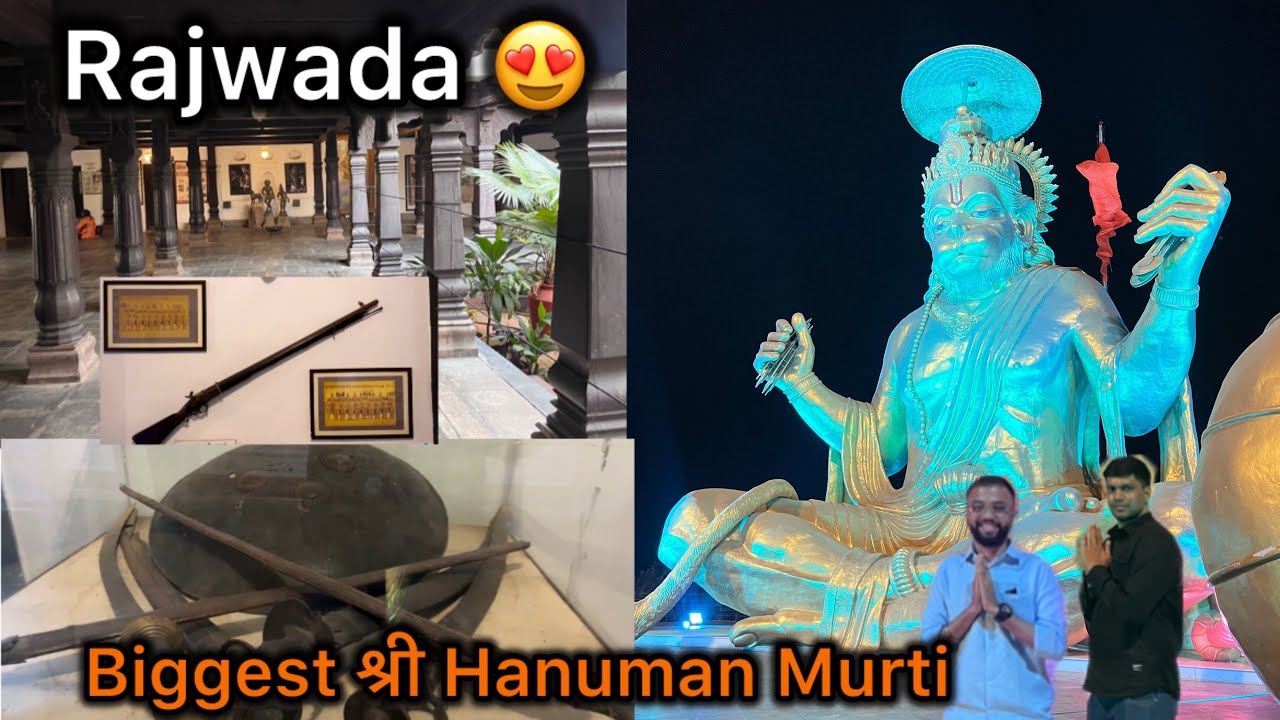 Indore Rajwada | Ahilya Bai Holkar Ka Itihaas & Biggest Hanuman Murti Darshan❤️