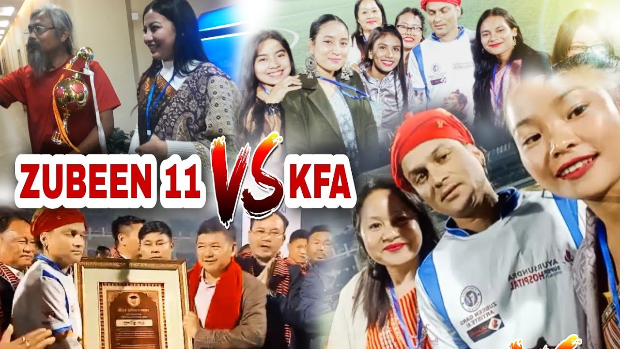 KARBI FILM ARTIST VS ZUBEEN GARG 11 // FOOTBALL FRIENDLY MATCH // HUNMILI MILLICKPI