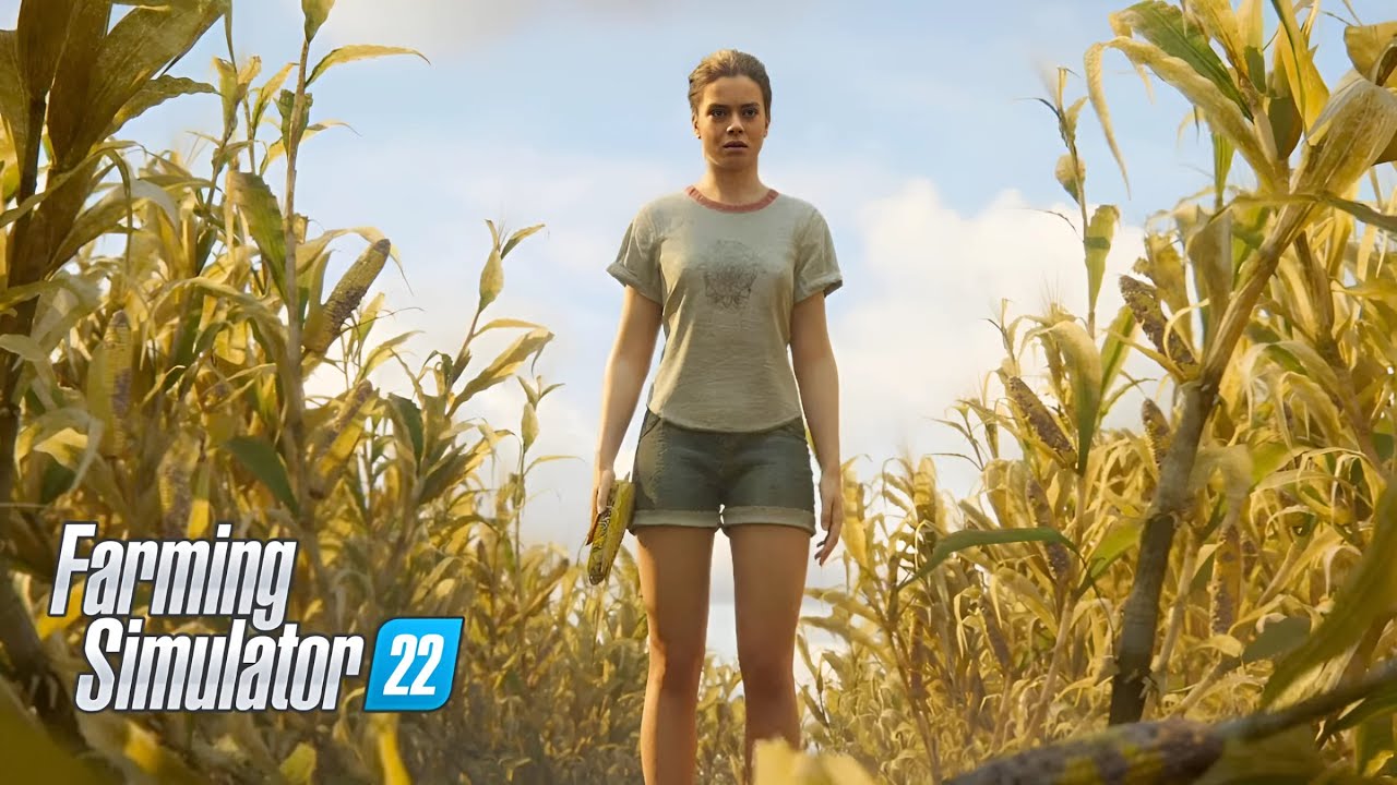 How amazing the reality of Farming simulator 22 💕