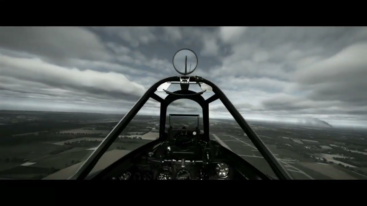 Spitfire XIV scissors with a Fw190A5