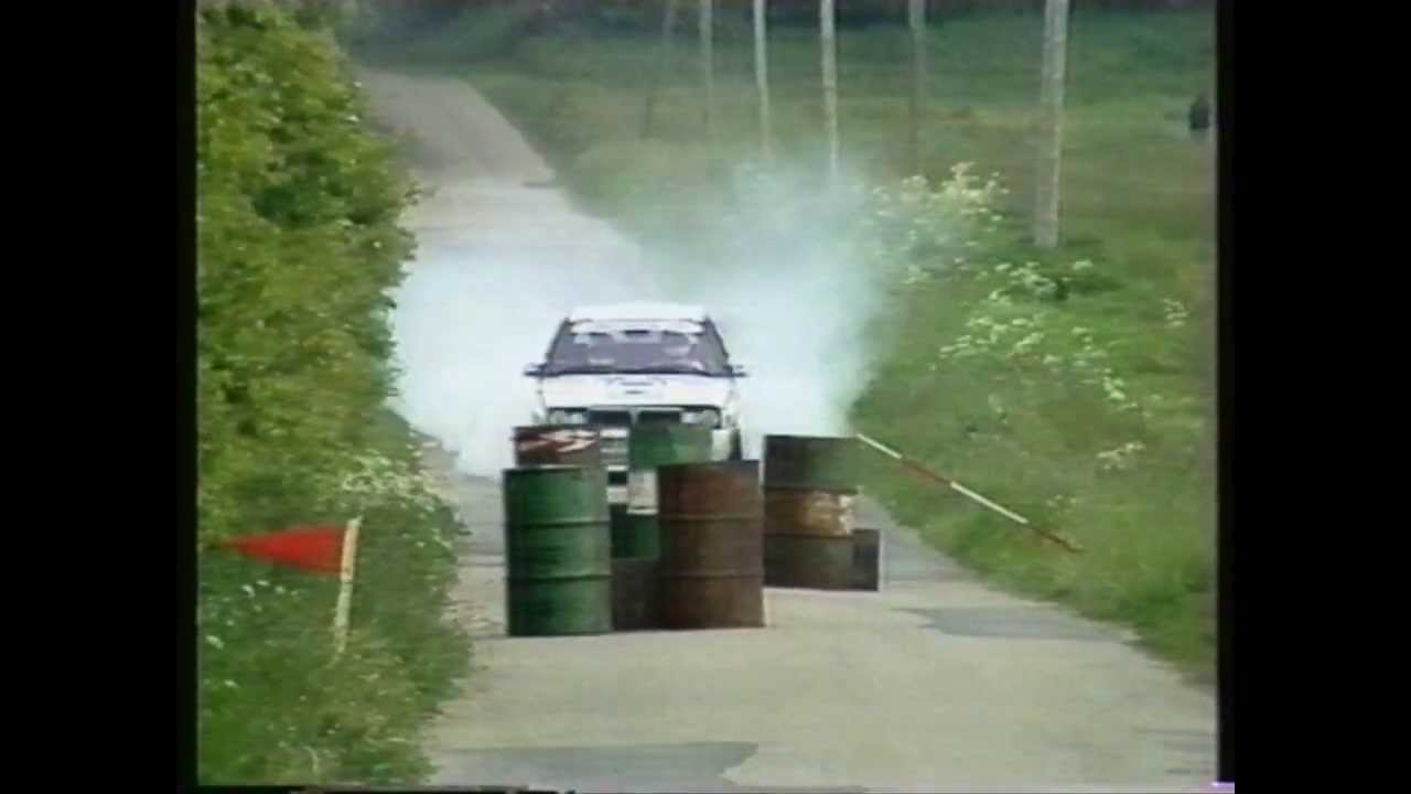 Rally Danmark 1988 TV-indslag John Stæhr