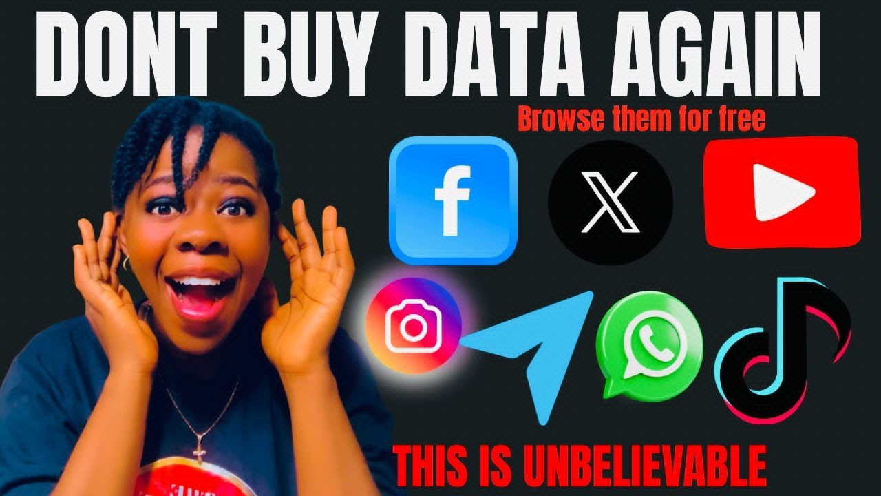 Free Internet Data Browsing for Everyone in 2025 |Access YouTube, Whatsapp, Instagram,& More
