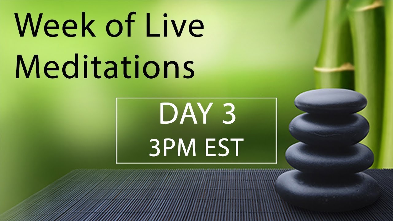 Live meditations - Day 3 - Matrix of Love