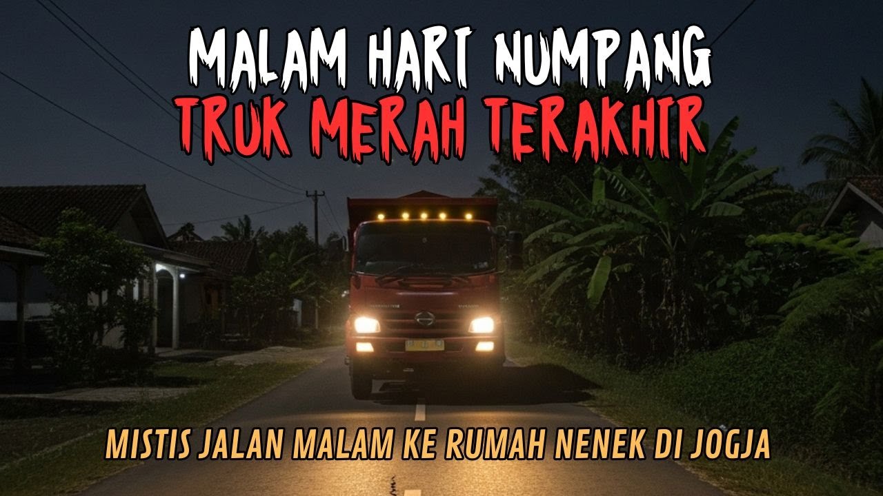 MALAM HARI TRUK MERAH TERAKHIR! KISAH REMAJA KABUR DARI RUMAH MENUJU JOGJA