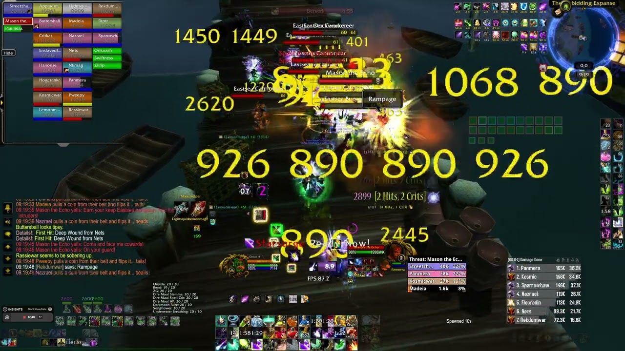 WORLD RANK 3 SPEED RUN - SCARLET ENCLAVE RAID (INTENSE AS F***) WOW SOD REVIVED (BOOMY POV)