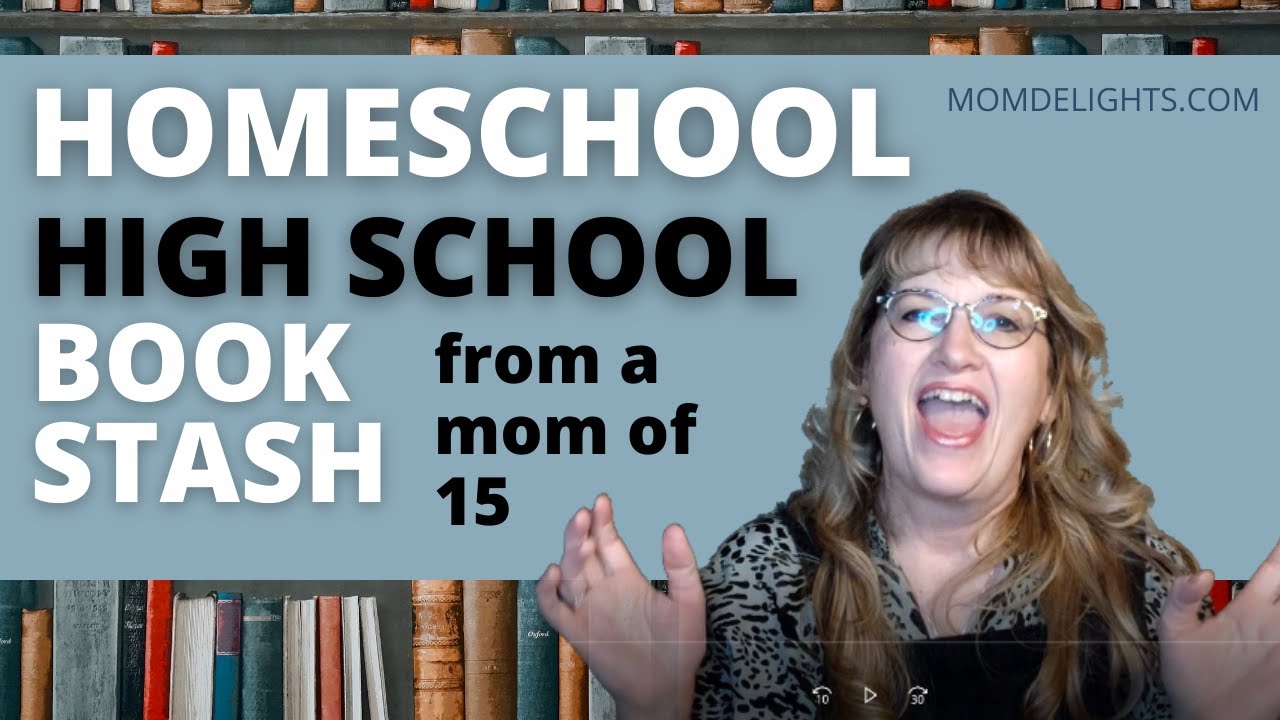 Homeschool Book Stash for Teens