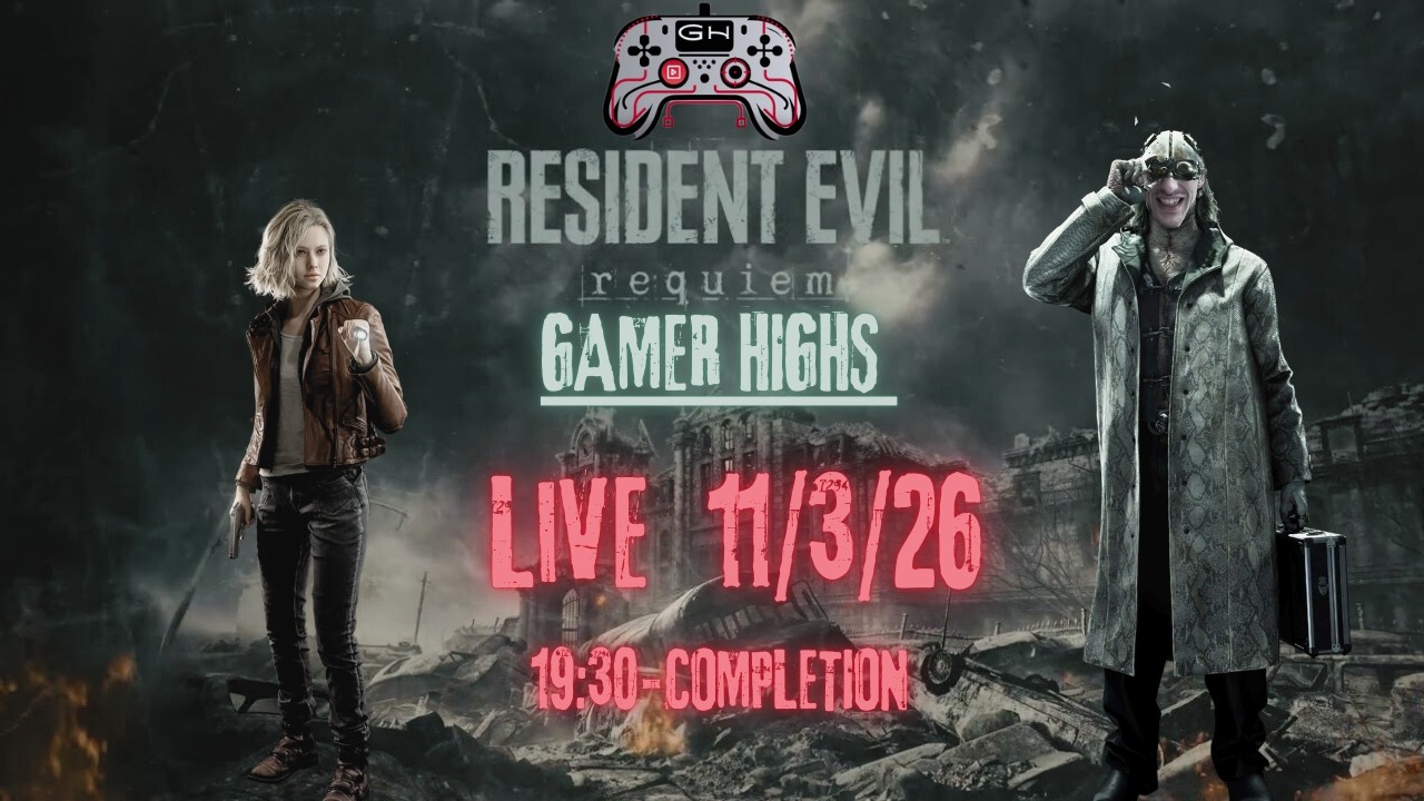 RESIDENT EVIL REQUIEM. LETS COMPLETE THIS B! LEON IS MY HERO.