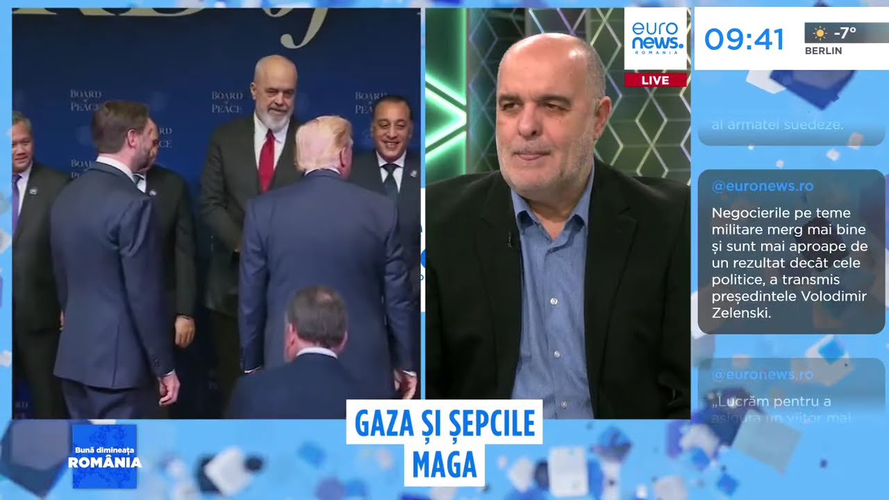 Revista presei internaționale - Consiliul de Pace. România încearcă să își consolideze poziția