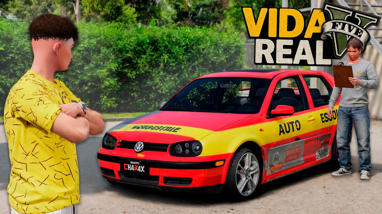 GTA V - VIDA REAL | COMECEI A TIRAR MINHA PRIMEIRA HABILITAÇÃO. - #40