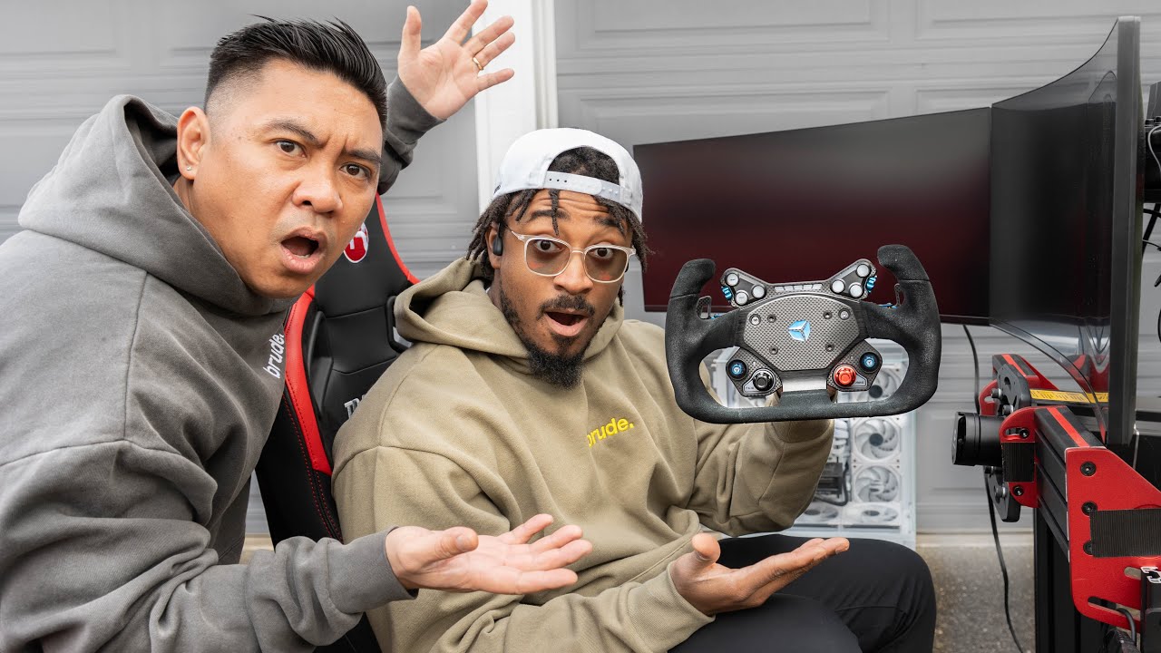 We built a $10,000 sim racing rig (VLOG 001)