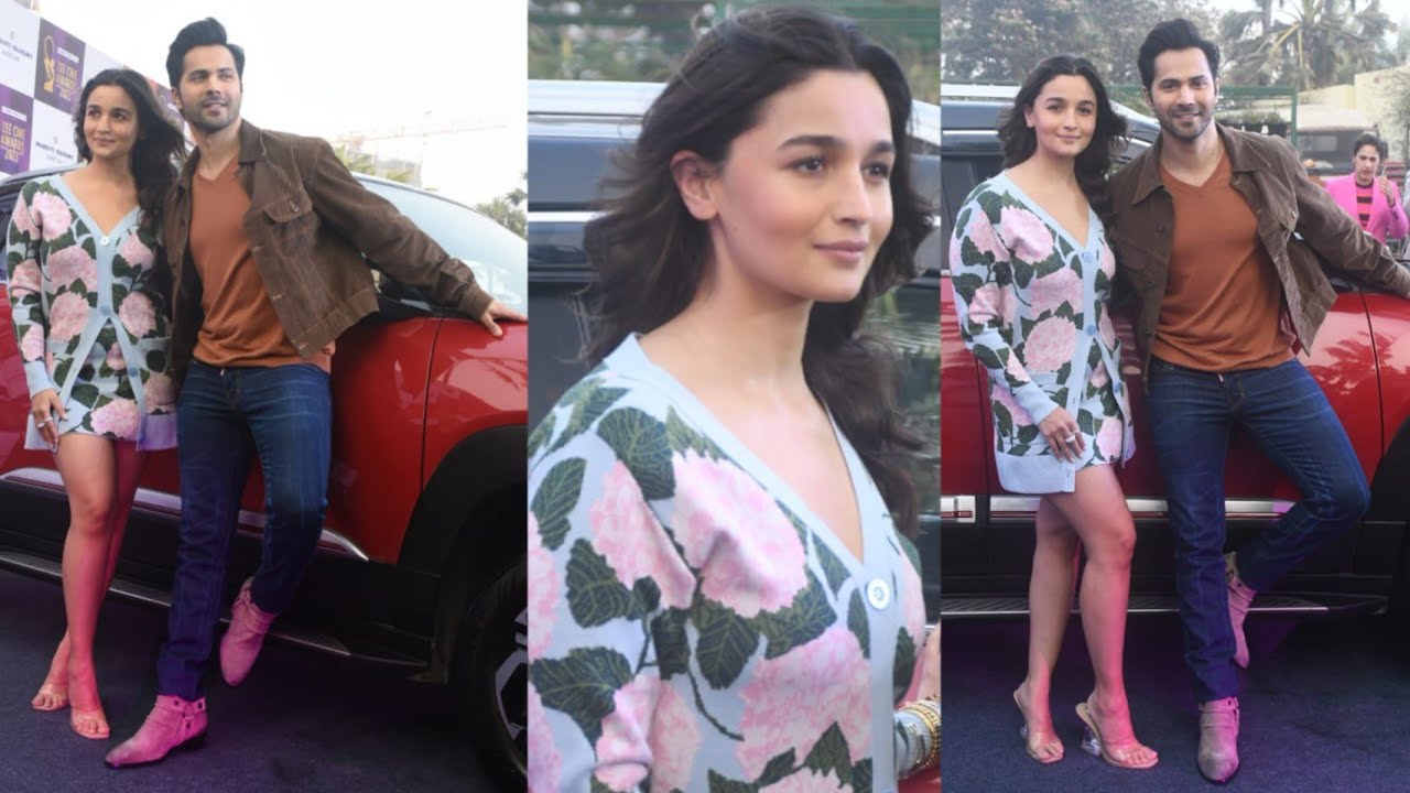 Alia Bhatt & Varun Dhawan today at Zee Cine Awards 2023 😍📸