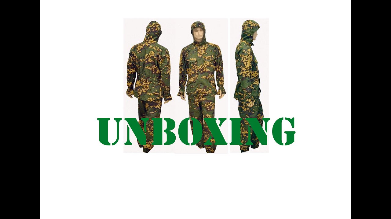 Unboxing Rusk&eacute; mask&aacute;če Partiz&aacute;n