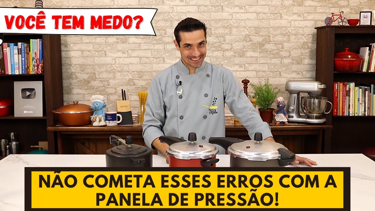10 ERROS QUE VOCÊ NÃO PODE COMETER AO USAR A PANELA DE PRESSÃO