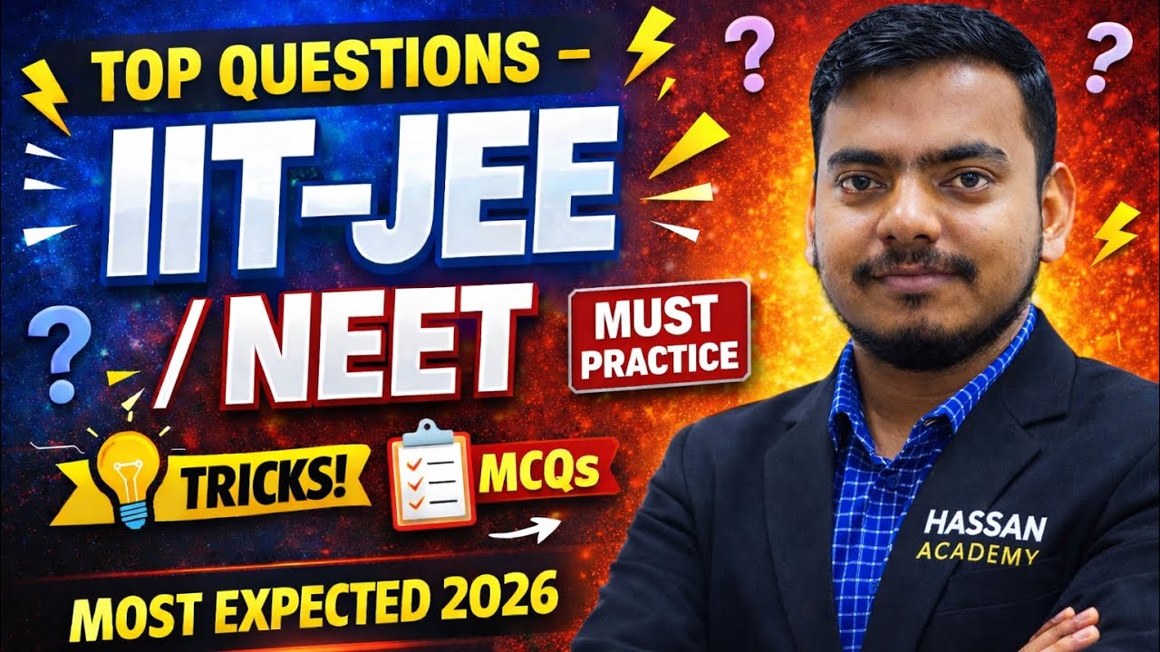 QUESTION FOR IIT-JEE /NEET #iitjee #neet #chemistry 
