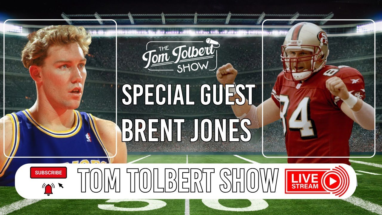 Ep. 9.26 Tom Tolbert Show | Guest Brent Jones NFL Free Agency Starts NOW! Mike Evans!!