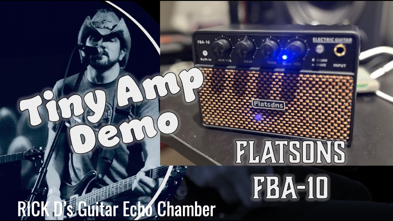 Flatsons FBA 10 Guitar Amp | Tiny Amp Demo
