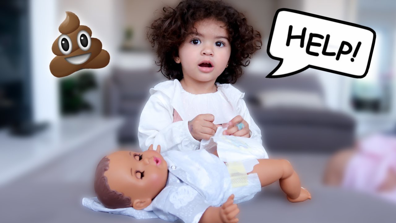 ABELLA STARTS HER TRAINING TO BE A BIG SISTER!!!