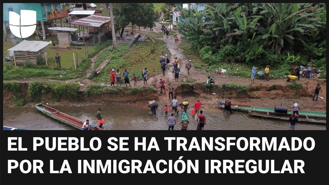 Así es Bajo Chiquito, el pueblo indígena que acoge a migrantes que salen de la selva del Darién
