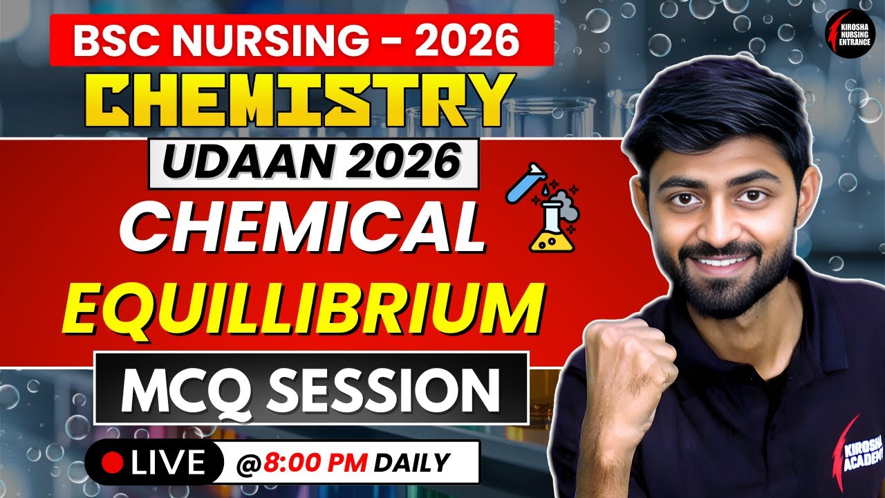 CHEMICAL EQUILIBRIUM 🔥 MOST IMPORTANT MCQs | PYQ + CONCEPT TRAPS | NEET 2026