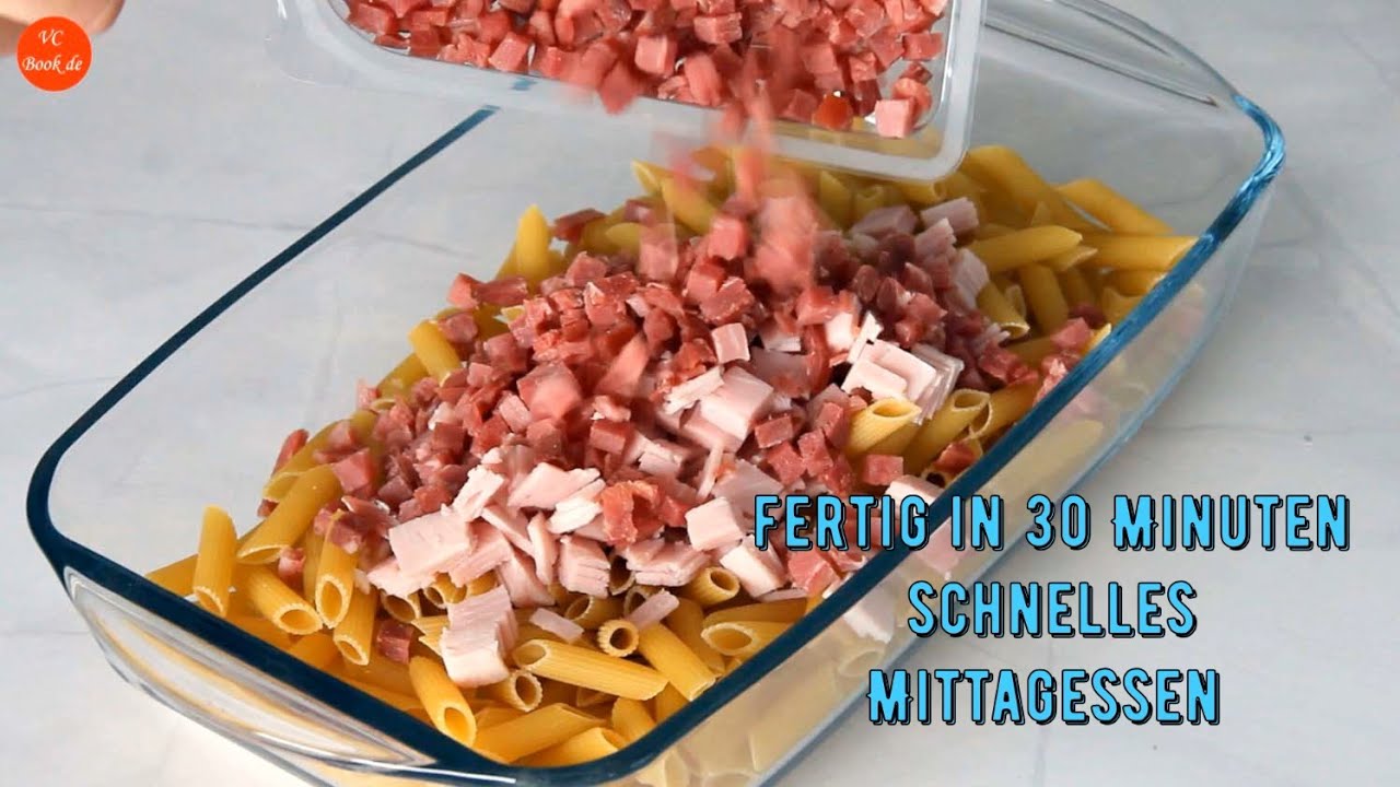 Schnelles Ofengericht - fertig in 30 Minuten / Auflauf / Schnelles Mittagessen