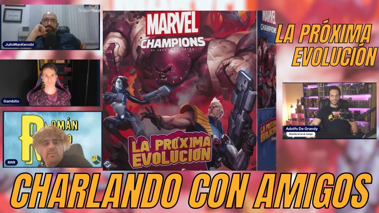 LA PRÓXIMA EVOLUCIÓN  Charlando con amigos Charlamos con Gambito, Roman Rizzo y Julio