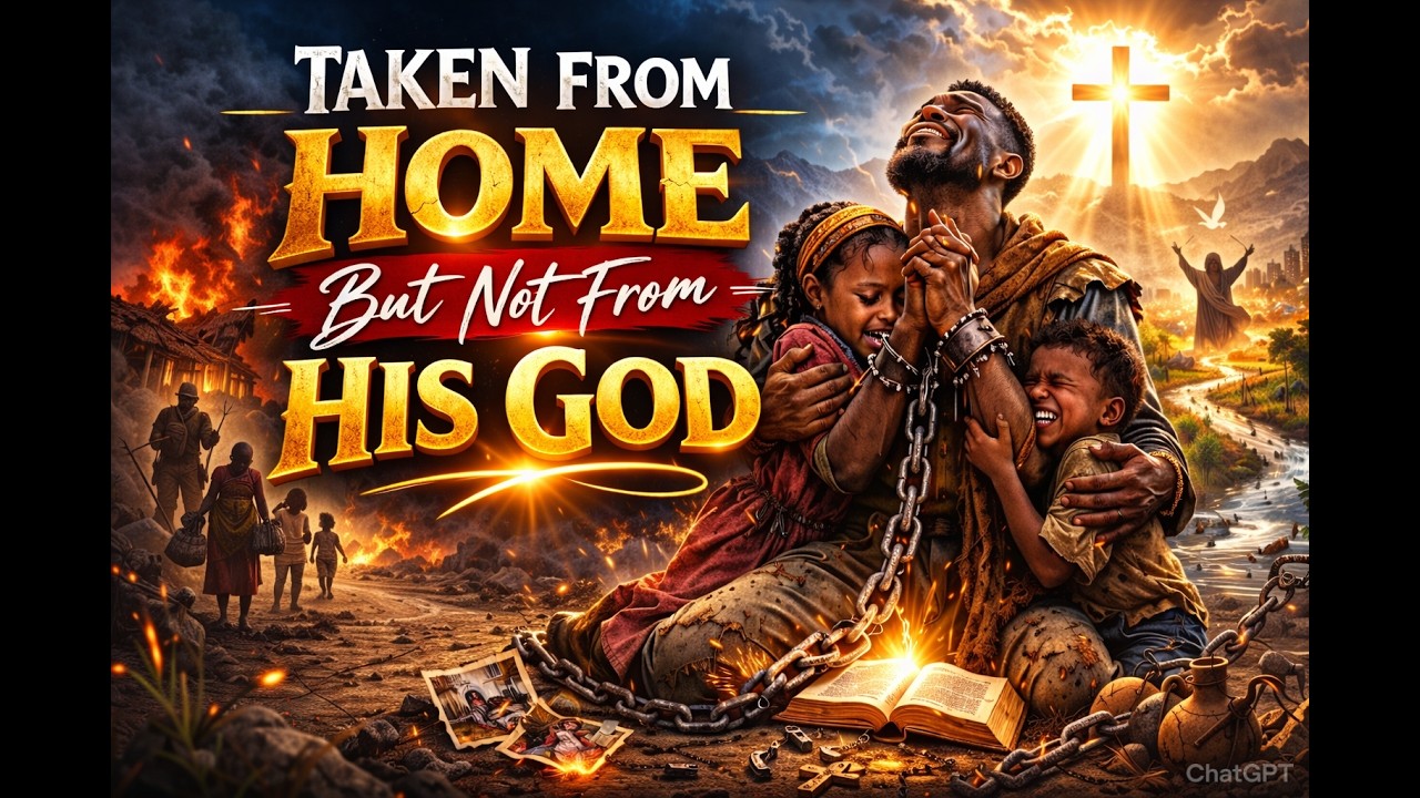 Taken From Home - But Not From His God.