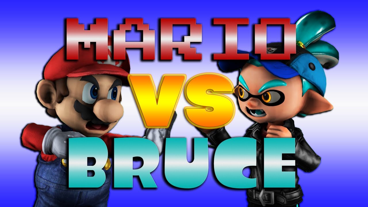 [GMOD] Mario VS Bruce - SMG4 Collab Entry
