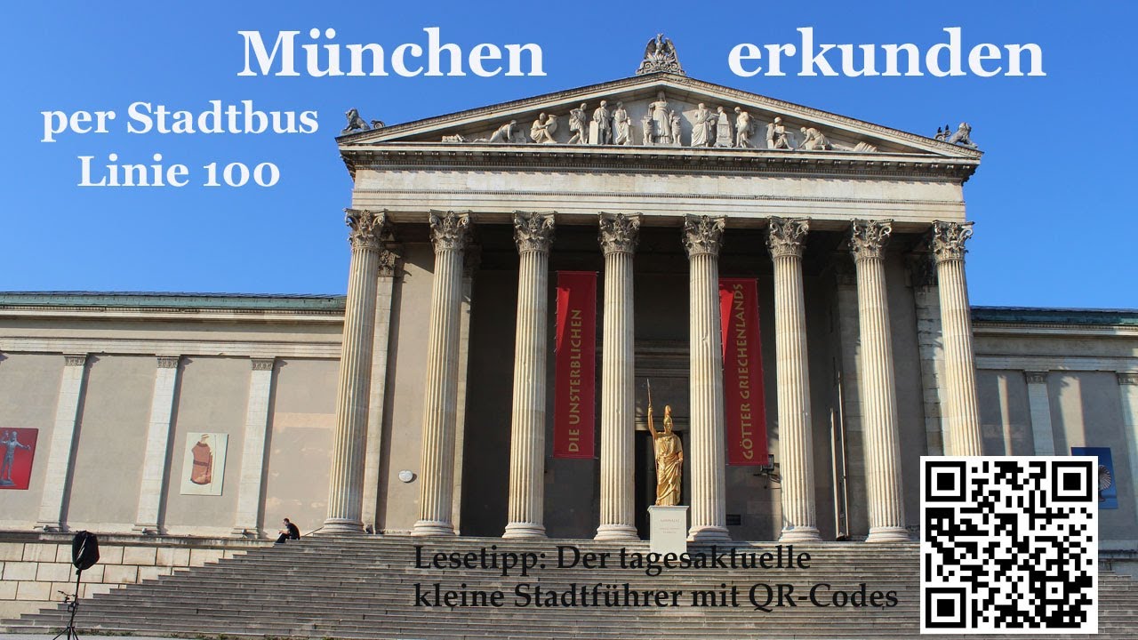 Stadtbesichtigung München per Linienbus 100