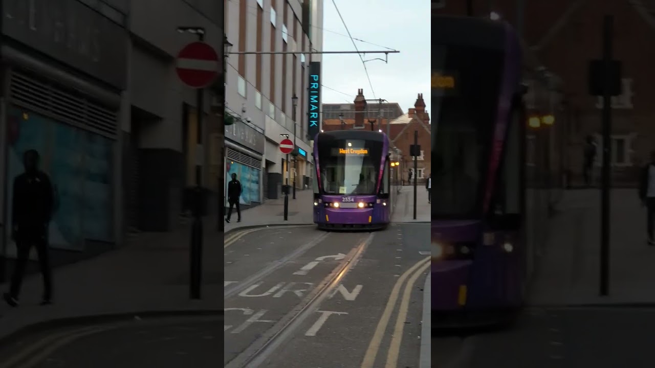 West Croydon Tram, London
