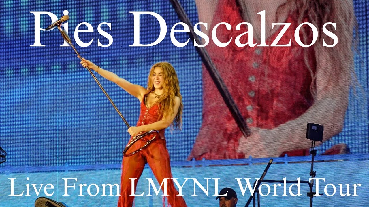 Pies Descalzos Live LMYNLWT Studio Version #shakira #ppteamdenzel