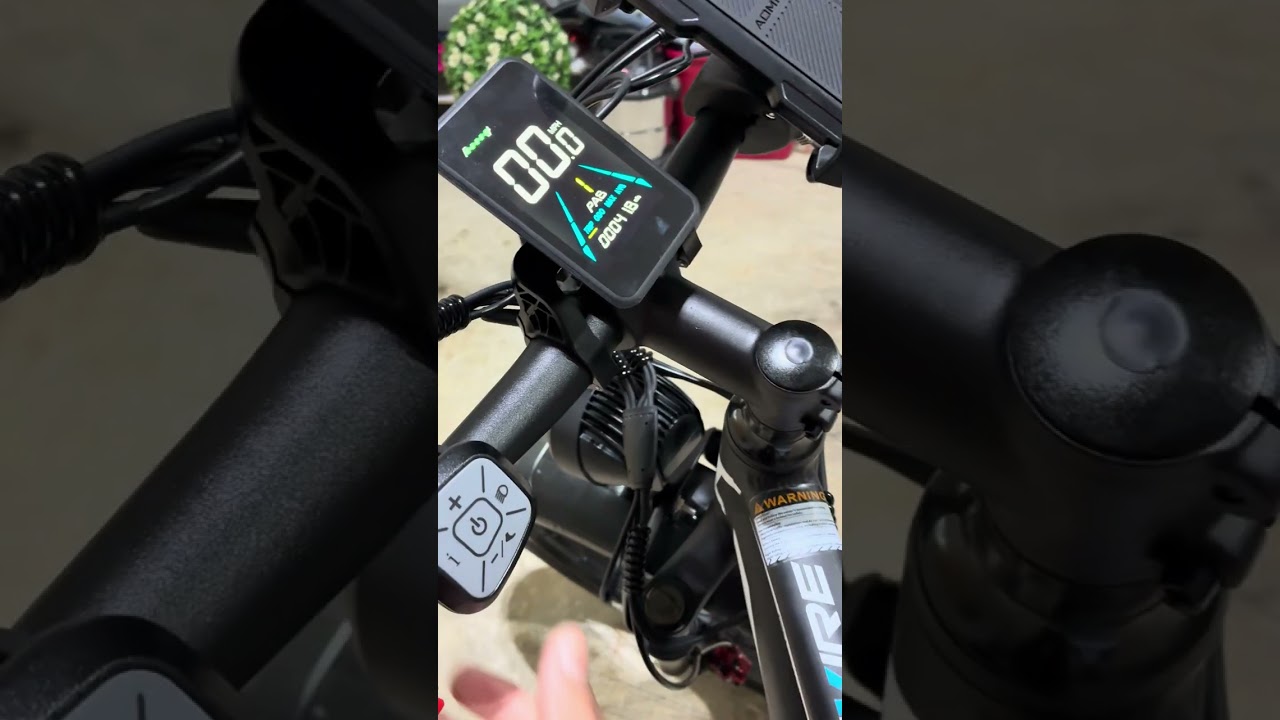Bike review of the Ebycco e bike and also showing how to unlock the speed and more ￼