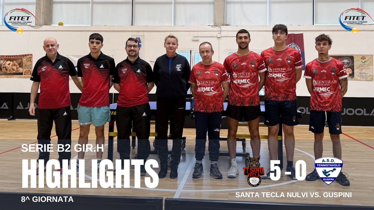 Serie B2 Gir.H: Santa Tecla Nulvi vs. Guspini 5-0