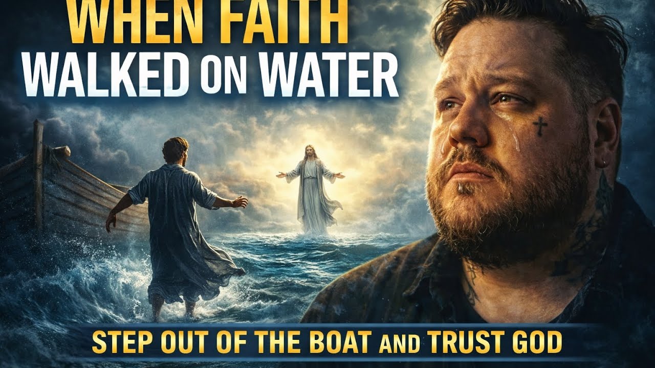 When Faith Walked on Water | Emotional Music (Lyrics Video)