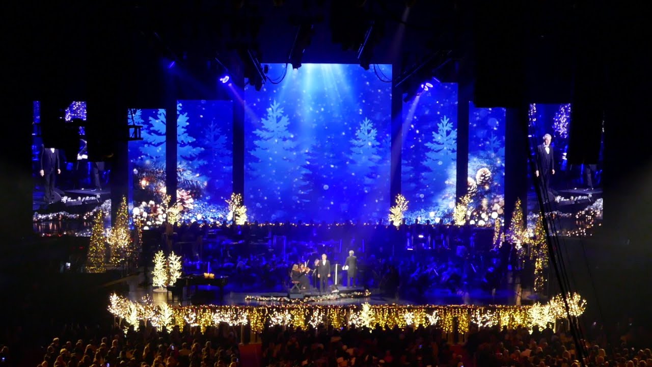Andrea Bocelli Concert O Holy Night Kia Forum Inglewood California USA December 8, 2024 SOLD OUT