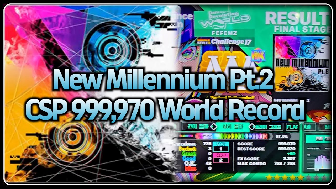 New Millennium Pt.2 CSP 999,970 World Record