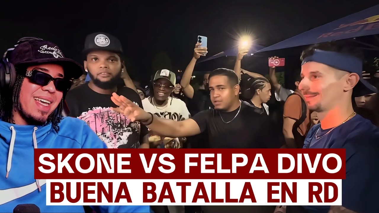SKONE VS FELPA!  EL GALLO DE VERDAD CANTANDO EN RD! 🔥